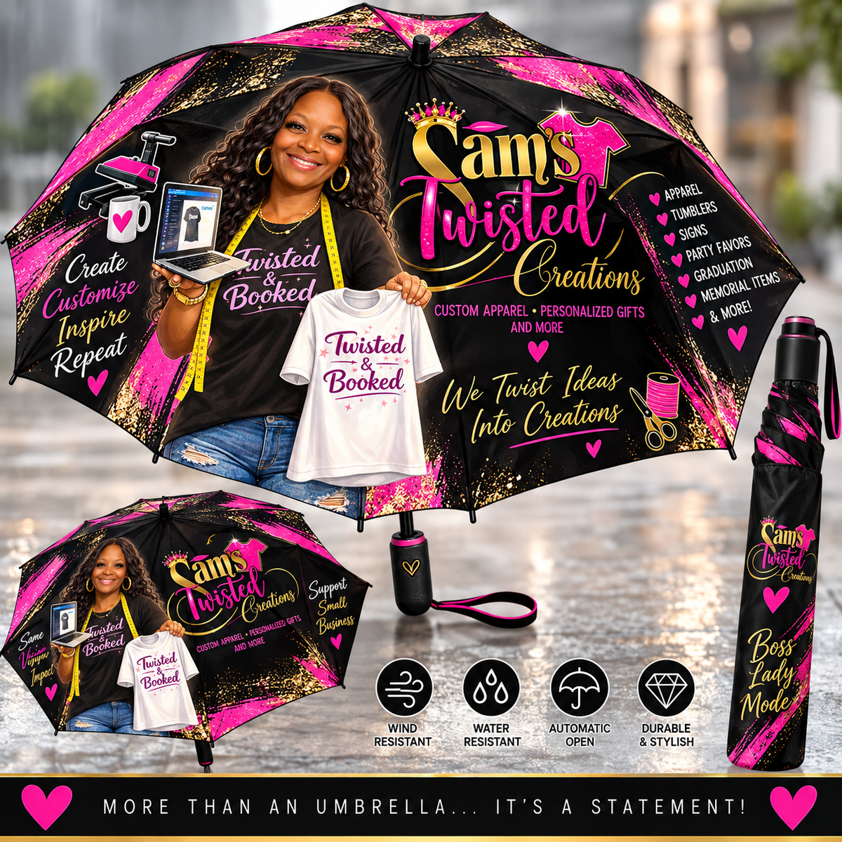 Custom Personalized Umbrella