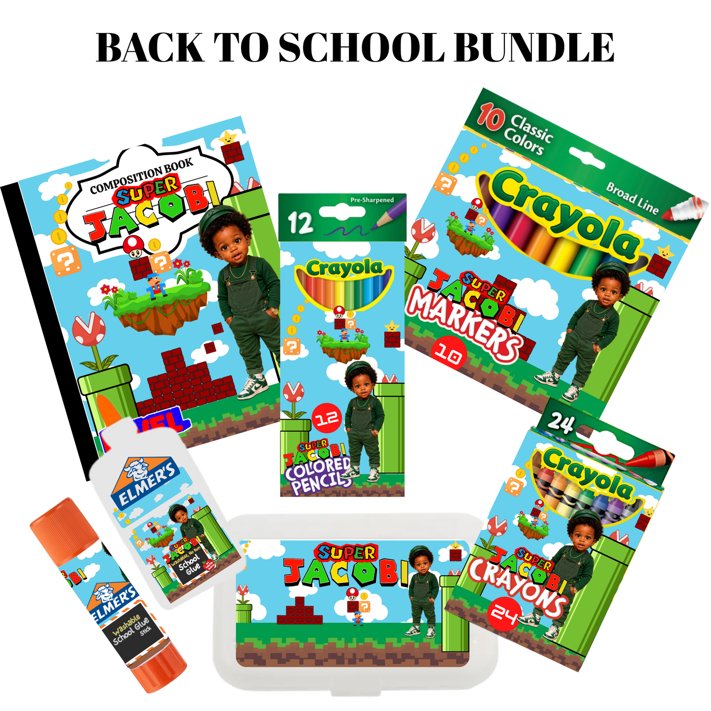 Jacobi Back to School Bundle Template only (11 piece)