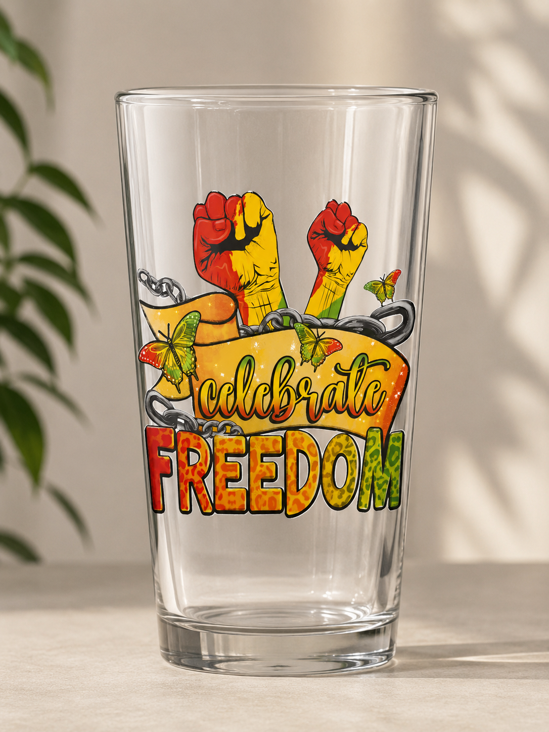 Juneteenth Freedom UV DTF ONLY