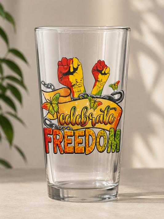 Juneteenth Freedom UV DTF ONLY