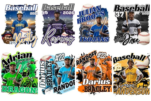 15 piece editable baseball design (digital products only)